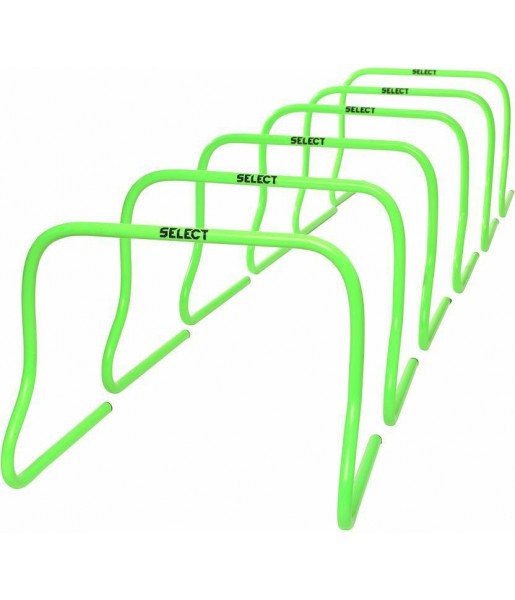 Płotek Piłkarski Treningowy Select Wysokość 38 cm  - Zestaw 6 Sztuk