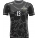 koszulka siatkarska męska omega 14 senior czarno-szara, sublimacja, szybkoschnąca na halę