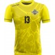 koszulka siatkarska męska omega 14 senior żółta, sublimacja, szybkoschnąca na halę