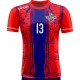 koszulka siatkarska męska omega 13 senior czerwono-granatowa, sublimacja, szybkoschnąca na halę