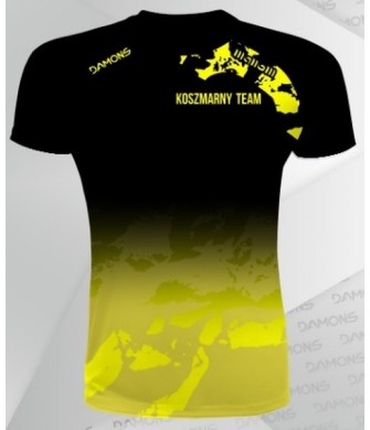 Koszulka Siatkarska Defender Pro PN Czarno-Żółta