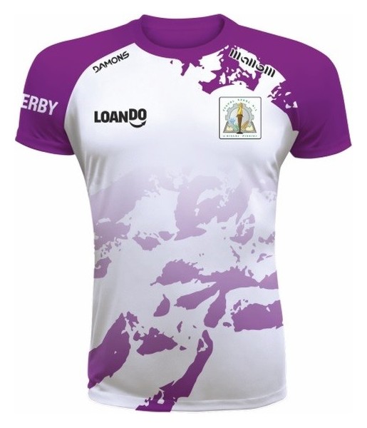 koszulka siatkarska defender pro pn biało-fioletowa, w pełni sublimowana do siatkówki halowej
