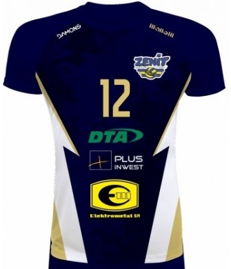 Koszulka Siatkarska Defender Pro P5 Granatowo-Biała