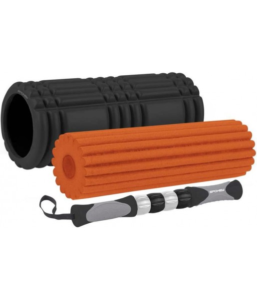 Wałek Roller Do Masażu Spokey Mixroll Zestaw 3 Sztuk