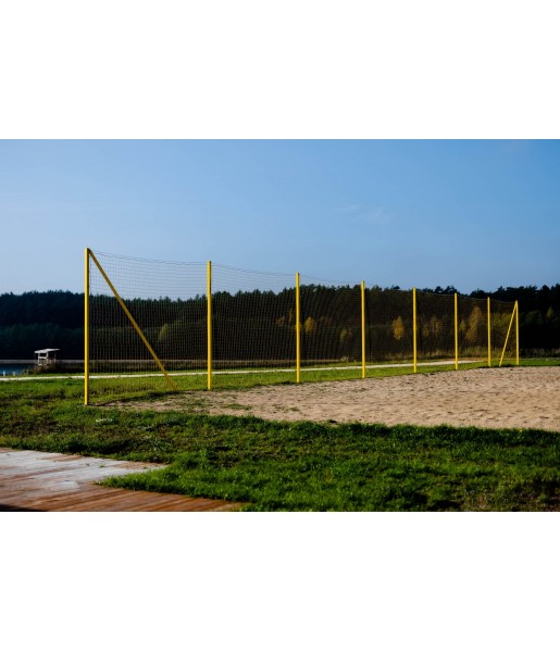 Piłkochwyt Yakima 4 * 15 m, 4 Słupy + 2 Odkosy - Zestaw