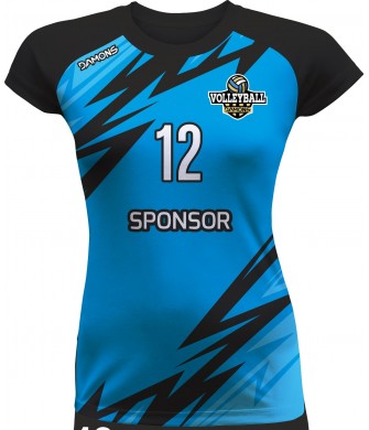 Koszulka Sportowa Dziewczęca Vega Pro P16