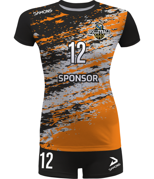 Stroje Siatkarskie Dziewczęce Treningowe Helix 1