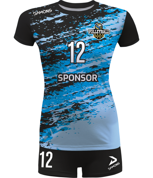 Stroje Siatkarskie Dziewczęce Treningowe Helix 1