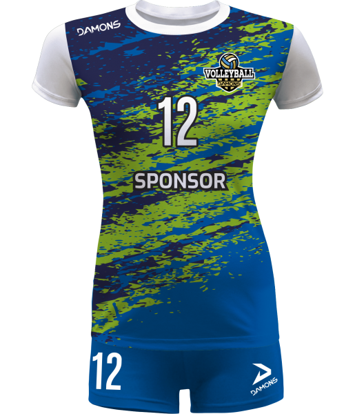 Stroje Siatkarskie Dziewczęce Treningowe Helix 1