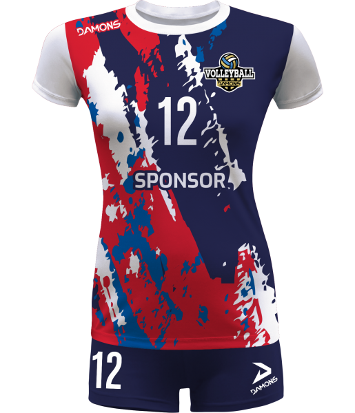 Stroje Siatkarskie Dziewczęce Treningowe Helix 2