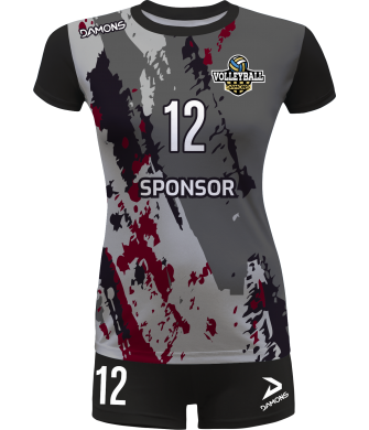 Stroje Siatkarskie Dziewczęce Treningowe Helix 2