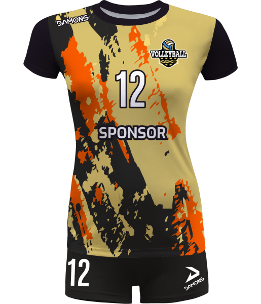 Stroje Siatkarskie Dziewczęce Treningowe Helix 2