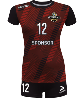 Stroje Siatkarskie Dziewczęce Treningowe Helix 3