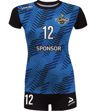 Stroje Siatkarskie Dziewczęce Treningowe Helix 3