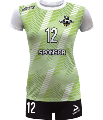 Stroje Siatkarskie Dziewczęce Treningowe Helix 3