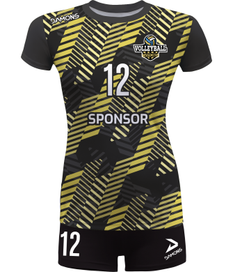 Stroje Siatkarskie Dziewczęce Treningowe Helix 3