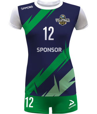 Stroje Siatkarskie Dziewczęce Treningowe Helix 5