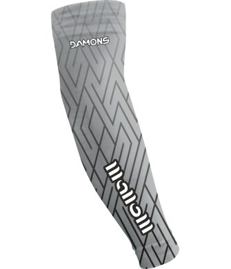 Szare rękawki siatkarskie męskie sublimowane Helix 2