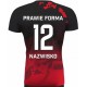 koszulka siatkarska defender pro pn junior czerwono-czarna dla szkół w pełnej sublimacji