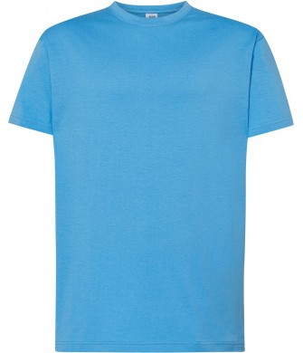 koszulka męska regular bawełna 150g lekka wygodna idealna do nadruków i zastosowań sportowych