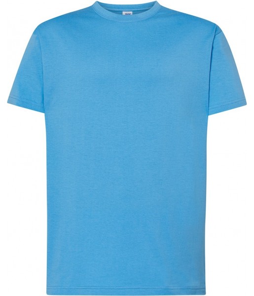 koszulka męska regular bawełna 150g lekka wygodna idealna do nadruków i zastosowań sportowych