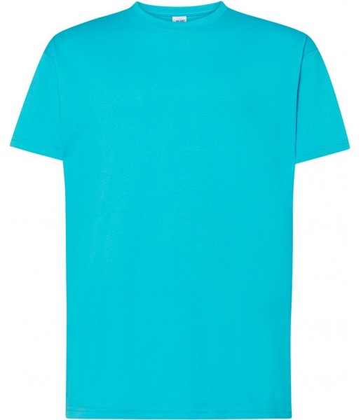 koszulka męska regular bawełna 150g lekka wygodna idealna do nadruków i zastosowań sportowych