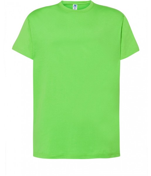 koszulka męska regular bawełna 150g lekka wygodna idealna do nadruków i zastosowań sportowych