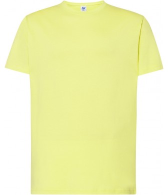 koszulka męska regular bawełna 150g lekka wygodna idealna do nadruków i zastosowań sportowych