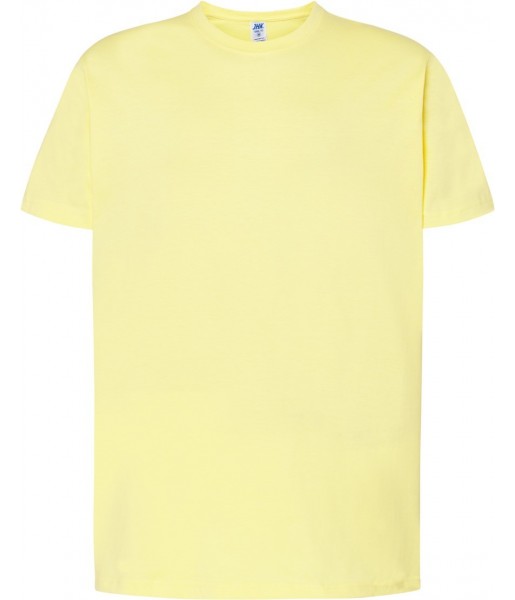 koszulka męska regular bawełna 150g lekka wygodna idealna do nadruków i zastosowań sportowych