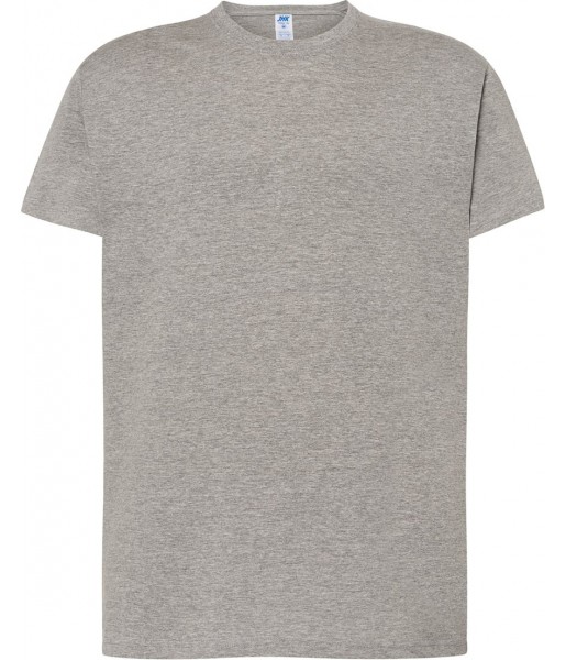 koszulka męska regular bawełna 150g lekka wygodna idealna do nadruków i zastosowań sportowych