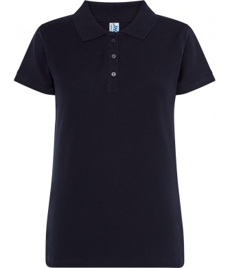 koszulka polo damska regular bawełna 200g elegancka do pracy i na co dzień