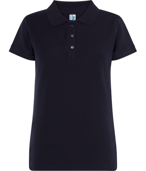 koszulka polo damska regular bawełna 200g elegancka do pracy i na co dzień