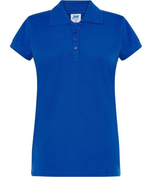 koszulka polo damska regular bawełna 200g elegancka do pracy i na co dzień