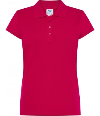 koszulka polo damska regular bawełna 200g elegancka do pracy i na co dzień