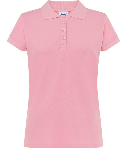 koszulka polo damska regular bawełna 200g elegancka do pracy i na co dzień