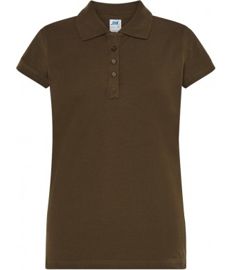 koszulka polo damska regular bawełna 200g elegancka do pracy i na co dzień