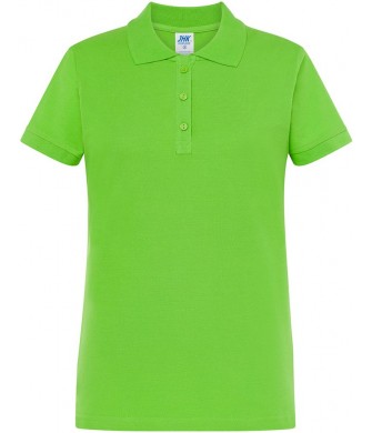 koszulka polo damska regular bawełna 200g elegancka do pracy i na co dzień