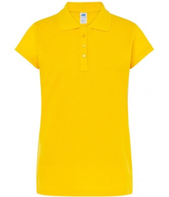 koszulka polo damska regular bawełna 200g elegancka do pracy i na co dzień