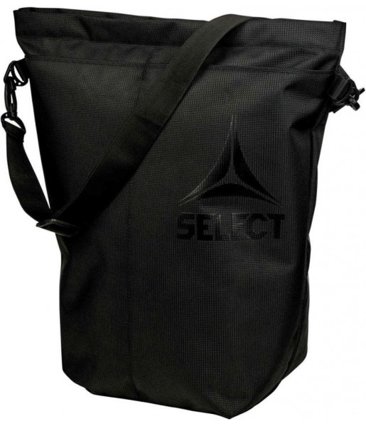 torba sportowa select crossbody 42 l v25 czarna, wodoodporne zamki, regulowany pas, 2 kieszenie