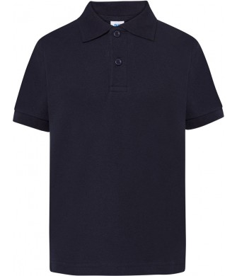 koszulka dziecięca polo bawełna 200g oddychająca do szkoły i na wf