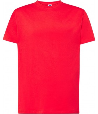 koszulka męska regular bawełna 150g lekka wygodna idealna do nadruków i zastosowań sportowych