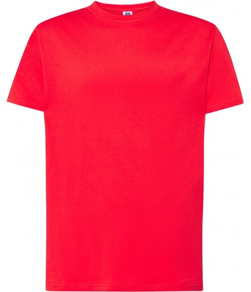 koszulka męska regular bawełna 150g lekka wygodna idealna do nadruków i zastosowań sportowych