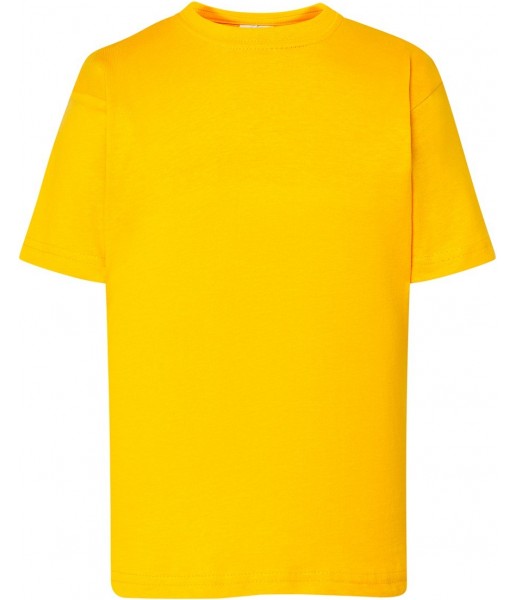 koszulka dziecięca regular bawełna 155g kolorowa trwała idealna do nadruków szkoły