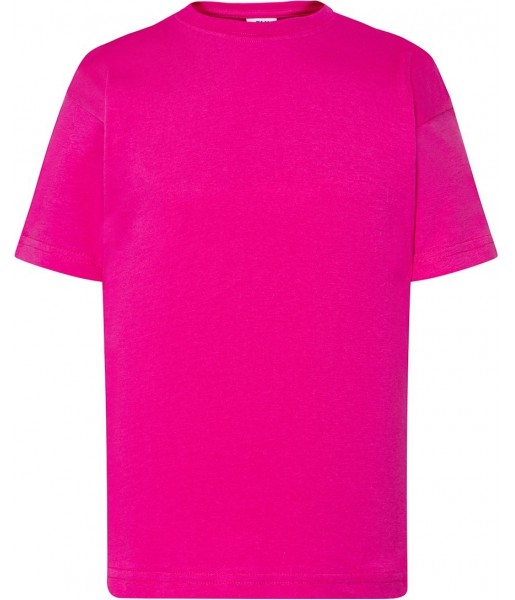 koszulka dziecięca regular bawełna 155g kolorowa trwała idealna do nadruków szkoły