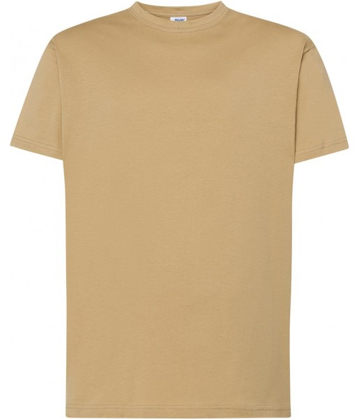 koszulka męska regular bawełna 150g lekka wygodna idealna do nadruków i zastosowań sportowych