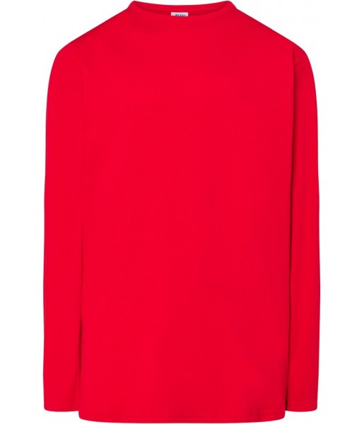 koszulka męska regular ls długi rękaw bawełna 160g wygodna trwała idealna do nadruków i zastosowań sportowych