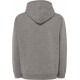 Szara melanżowa bluza dresowa męska z kapturem JHK SWRA KNG Grey Melange GM