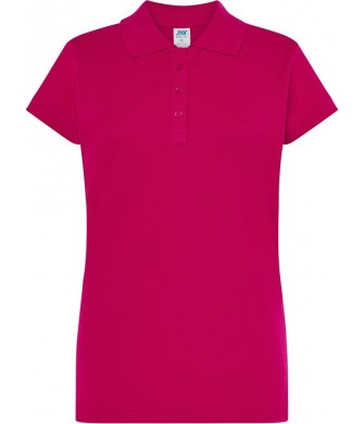koszulka polo damska regular bawełna 200g elegancka do pracy i na co dzień