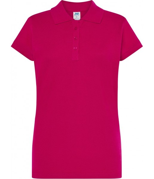 koszulka polo damska regular bawełna 200g elegancka do pracy i na co dzień