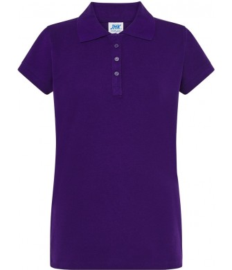 koszulka polo damska regular bawełna 200g elegancka do pracy i na co dzień